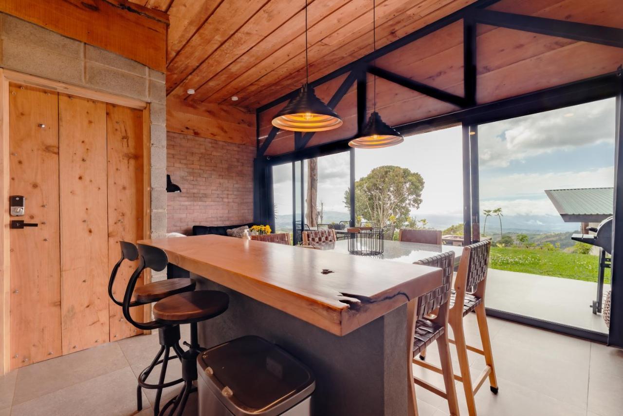 Espectacular Cabana Moderna De Montana + Bosque Nuboso +Wifi Zarcero Екстер'єр фото